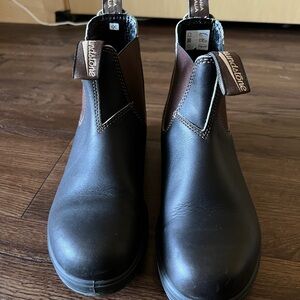 Blundstone Stout Brown Leather Boots